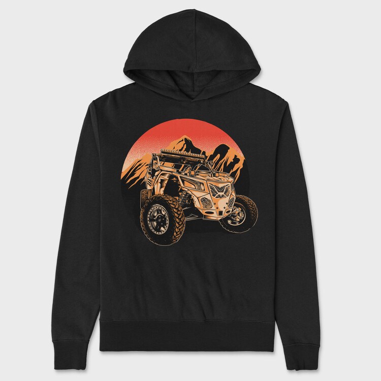 Desert Rally, Hanorac Oversize Barbati (Unisex)