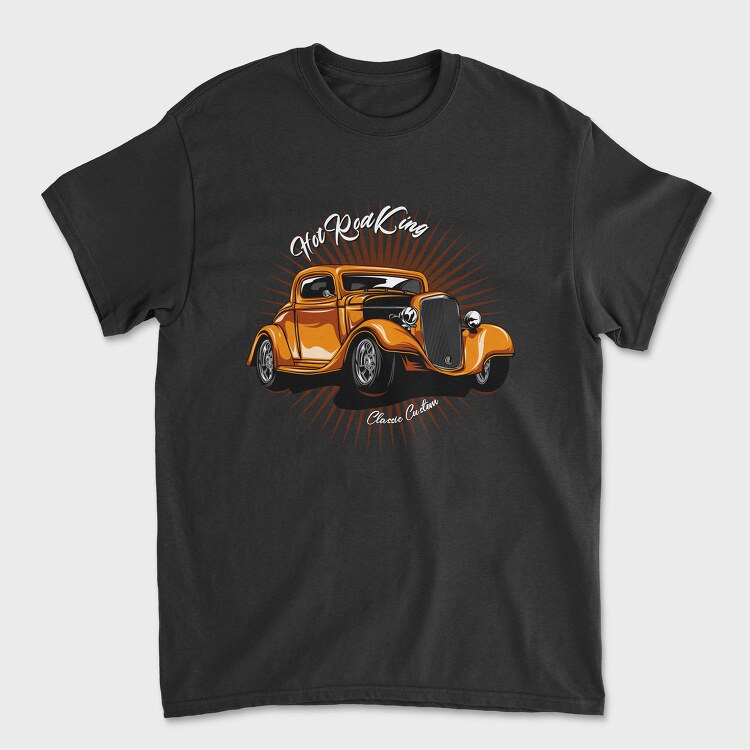 Groovy Road King, Tricou Barbati (Unisex)