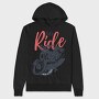 Lets Ride, Hanorac Oversize Barbati (Unisex)