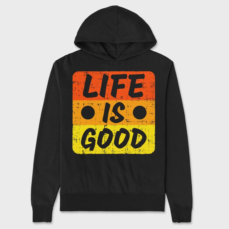 Lifegood Vibes, Hanorac Oversize Barbati (Unisex)
