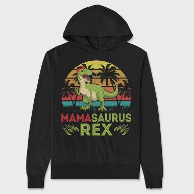 Mamasaurus Rex, Hanorac Oversize Barbati (Unisex)
