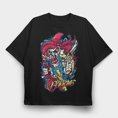 Mexican Bandito, Tricou Oversize Barbati (Unisex)