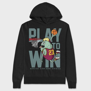 Monster Slam Dunk, Hanorac Oversize Barbati (Unisex)