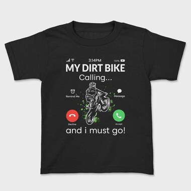 Motorcycle Call, Tricou Copii