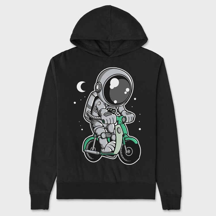 Space Rider 2, Hanorac Oversize Barbati (Unisex)