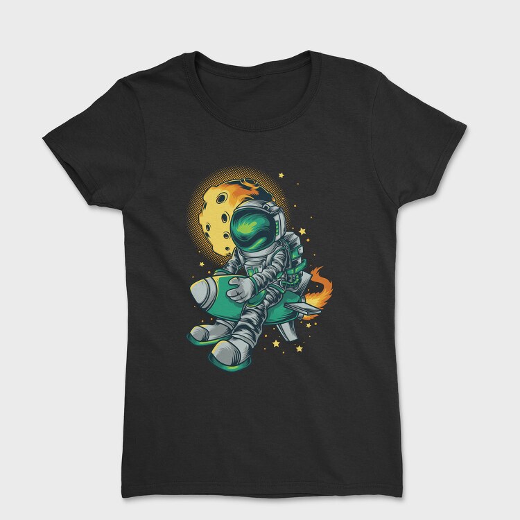 Space Rocket Buddy, Tricou Femei