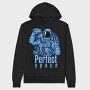 Space Selfie Astronaut, Hanorac Oversize Barbati (Unisex)
