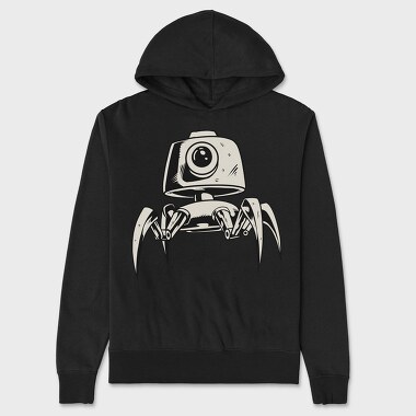 Spiderbot Claw, Hanorac Oversize Barbati (Unisex)