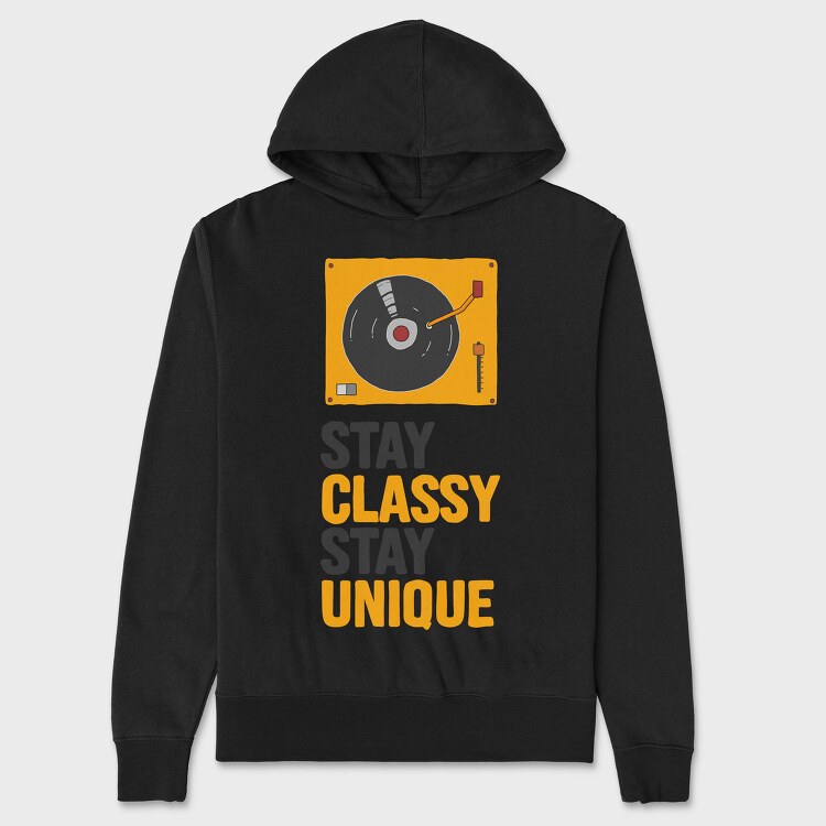 Stay Classy Unique, Hanorac Oversize Barbati (Unisex)
