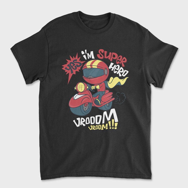 Super Vroom Racer, Tricou Barbati (Unisex)