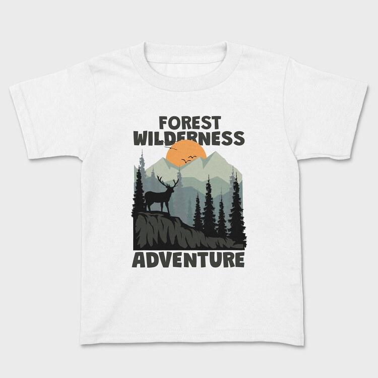 Forest Wilderness Adventure, Tricou Copii