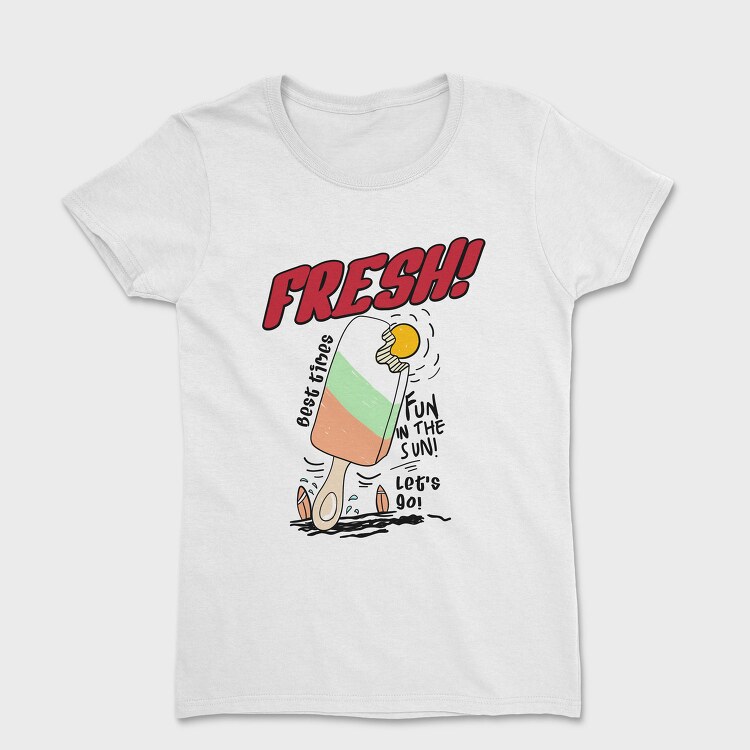 Frozen Fun Popsicle, Tricou Femei