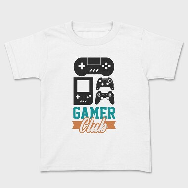 Gamer Club Gamepad, Tricou Copii