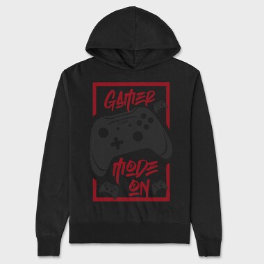 Gamer Mode On, Hanorac Oversize Barbati (Unisex)