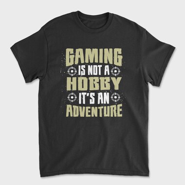 Gaming Hobby Adventure, Tricou Barbati (Unisex)