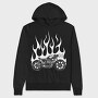 Motorcycle Custom Speed, Hanorac Oversize Barbati (Unisex)