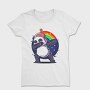 Panda Dabbing Rainbow, Tricou Femei