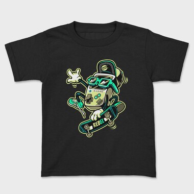 Rebel X Game Skate, Tricou Copii