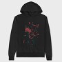 Red Rose Queen, Hanorac Oversize Barbati (Unisex)