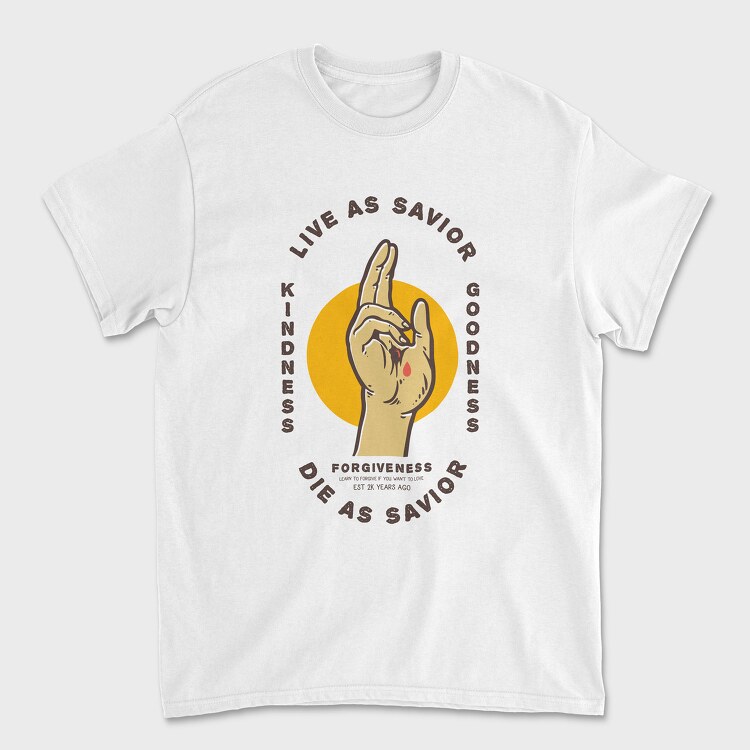 Savior, Tricou Barbati (Unisex)