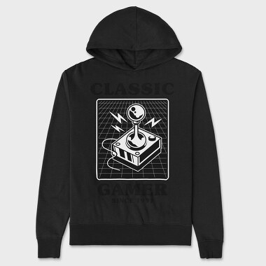 Retro Gaming Legend, Hanorac Oversize Barbati (Unisex)