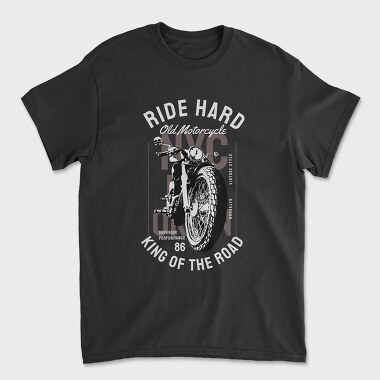 Ride Hard Nyc King, Tricou Barbati (Unisex)