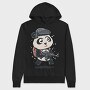 Panda Soldier, Hanorac Oversize Barbati (Unisex)