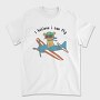 Pilot Pup Soar, Tricou Barbati (Unisex)