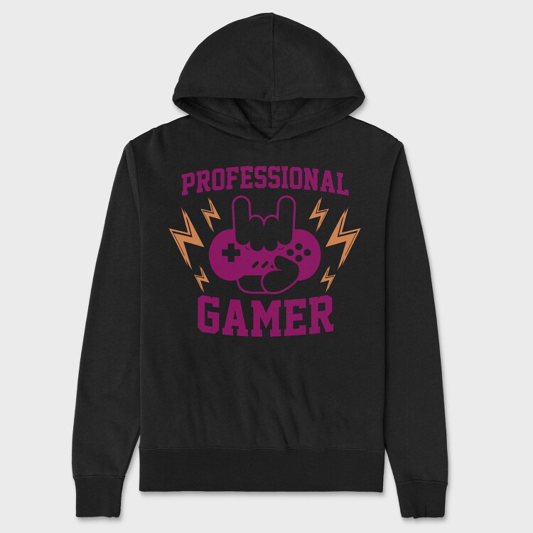 Professional Gamer Controller, Hanorac Oversize Barbati (Unisex)