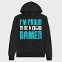 Proud Gamer Tee, Hanorac Oversize Barbati (Unisex)