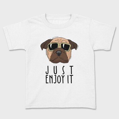 Pug Cool Vibes, Tricou Copii
