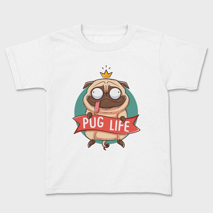 Pug Life King, Tricou Copii