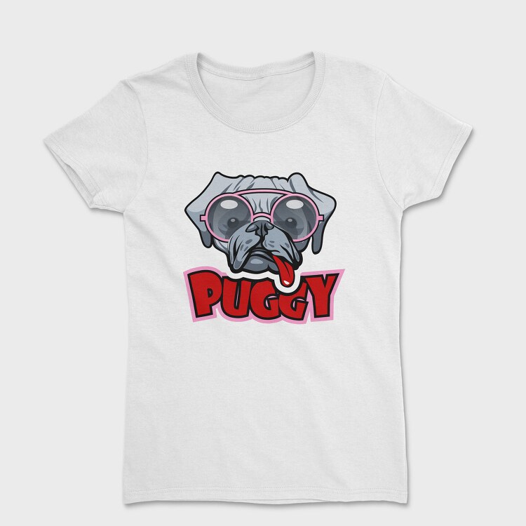 Puggy Glasses, Tricou Femei
