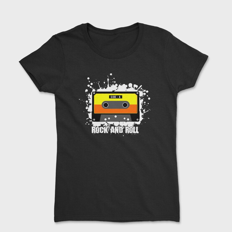 Rock And Roll Cassette 1, Tricou Femei