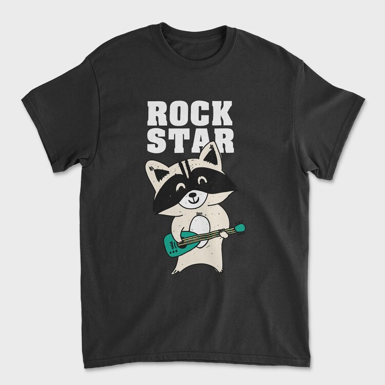 Rockstar Raccoon, Tricou Barbati (Unisex)