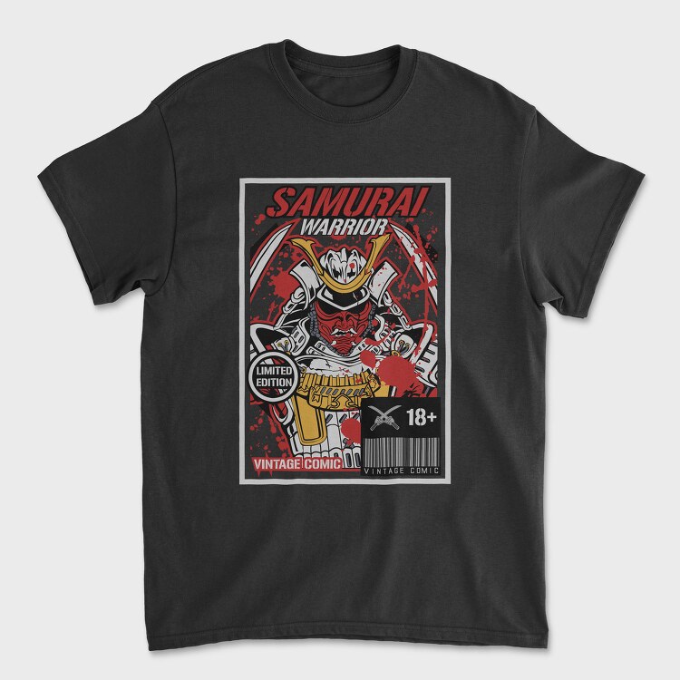 Samurai Warrior Edition, Tricou Barbati (Unisex)