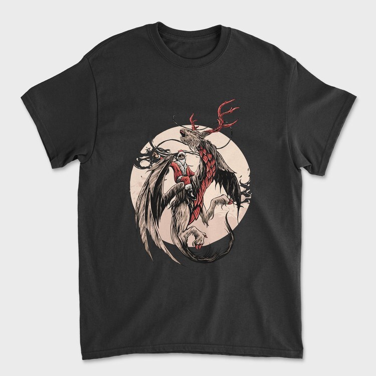 Santas Dragon, Tricou Barbati (Unisex)