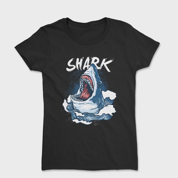 Shark Attack Wave, Tricou Femei