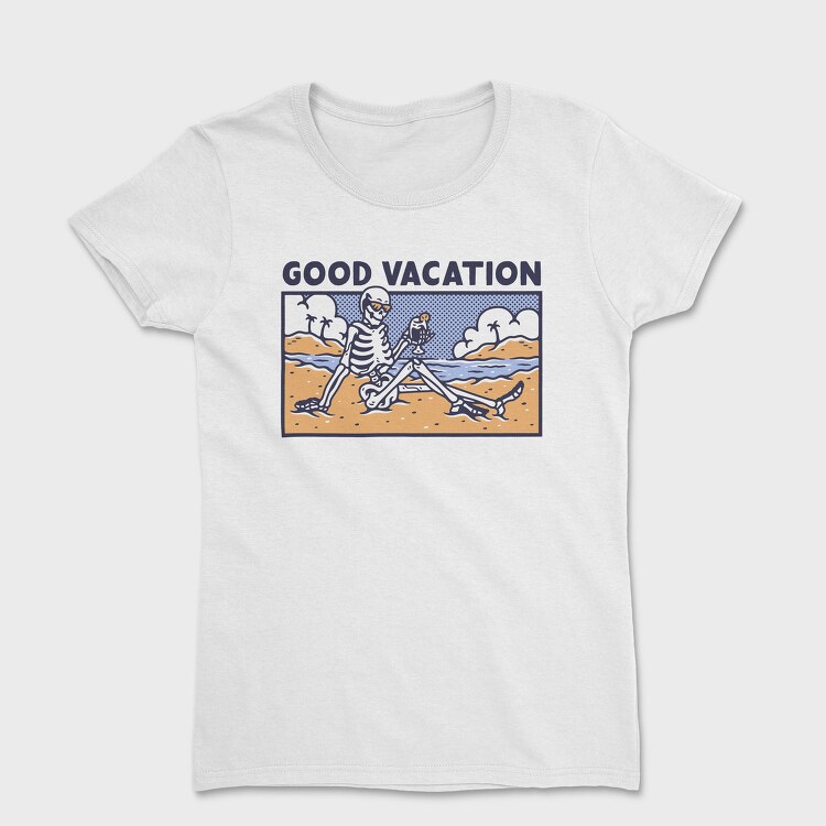 Skeleton Vacation, Tricou Femei
