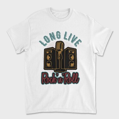 Rock Live Speakers, Tricou Barbati (Unisex)