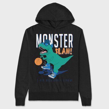 T Rex Slam Slam, Hanorac Oversize Barbati (Unisex)