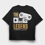 The Legend, Tricou Oversize Barbati (Unisex)