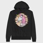 Unicorn Mane Magic, Hanorac Oversize Barbati (Unisex)