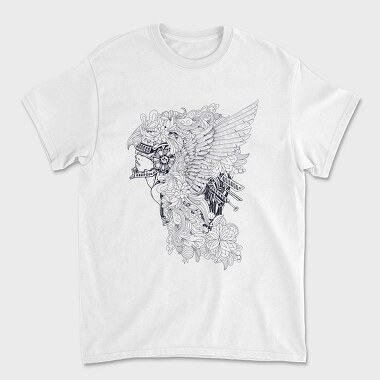 Warrior Wings, Tricou Barbati (Unisex)
