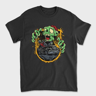 Zombie Road Trip, Tricou Barbati (Unisex)