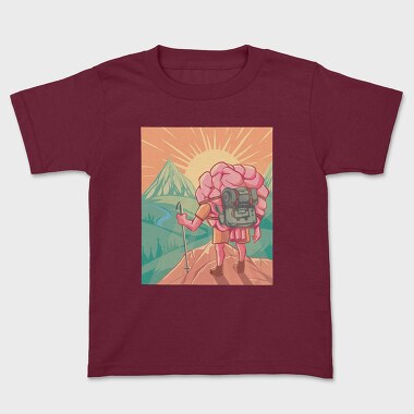 Hiking Brain, Tricou Copii