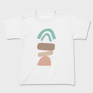 Boho Abstract 23, Tricou Copii