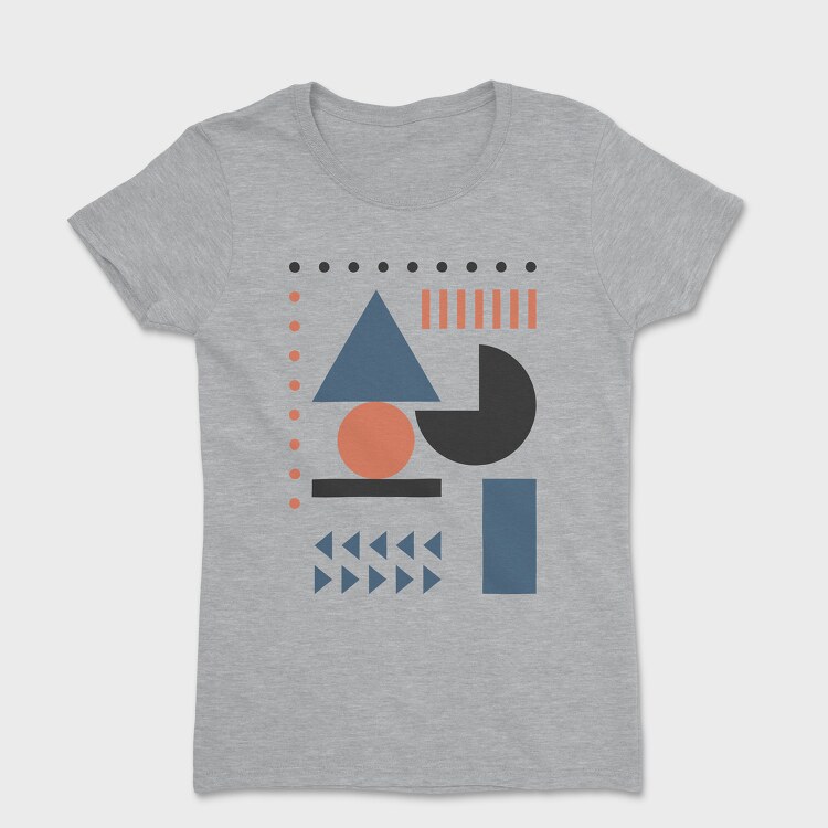 Boho Abstract 24, Tricou Femei