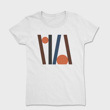 Boho Abstract 25, Tricou Femei