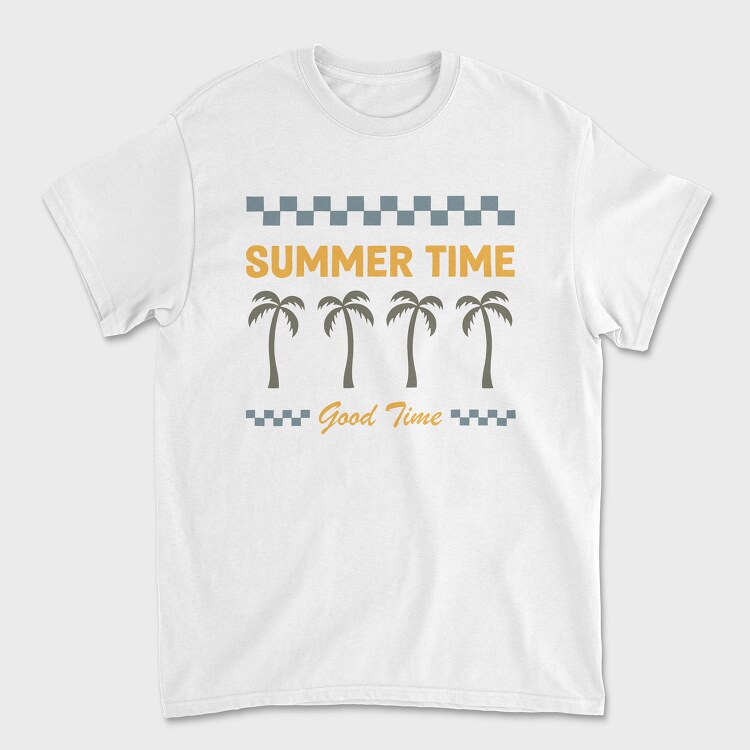 Summer Time Good Time, Tricou Barbati (Unisex)